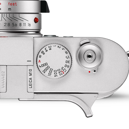 国産原料100% Leica ライカ純正 M10シリーズ用サムレスト シルバー