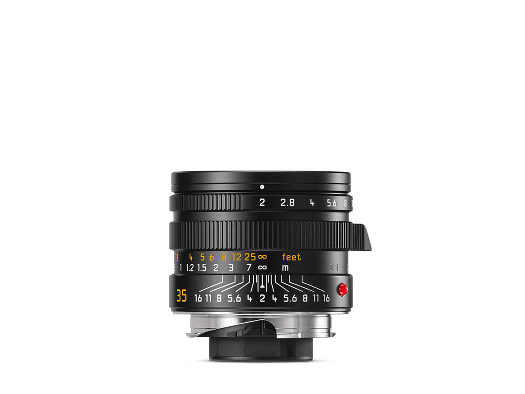 ライカ ズミクロン 35mm F2 ASPH 黒 Mマウント レンズ 元箱一式 - カメラ